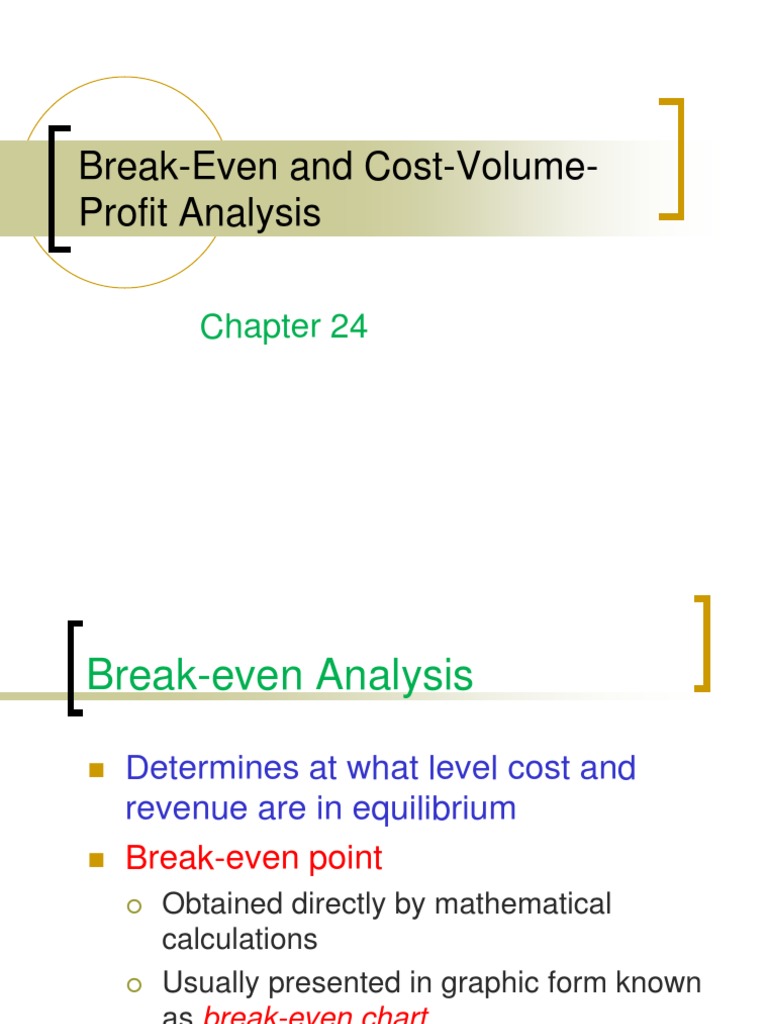 Breakdown Analysis Solution | PDF | Economics | Business Economics