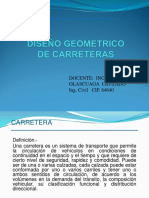 Diseño geometrico