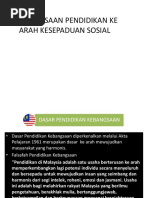 Bab 8 - Pemerkasaan Pendidikan Ke Arah Kesepaduan Sosial