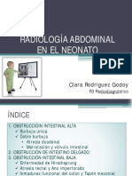 Radiologia Abdomen Neonato