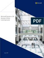 Dynamics 365 Business Central Licensing Guide - July2018