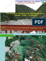 Plan de Control Torrencial en La Microcuenca Del Rio Yanango, Tarma - La Merced
