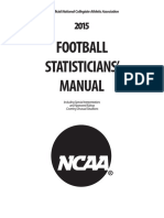 2015 NCAA Statistics Manual
