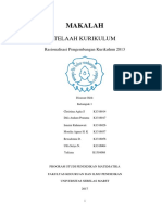 MAKALAH Rasionalisasi Kurikulum 2013 Perbedaan Kompetensi Peserta Didik