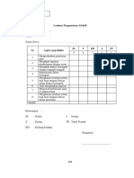 Soal Lembar Pengamatan Afektif FIX