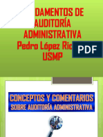 Fundamentos de Auditoria Administrativa 