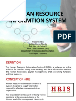 HRIS SYSTEM OVERVIEW