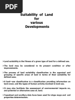 M.arc Class V Land Suitability Classification