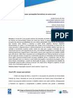 A Voz Do Corpo: Percepções Formativas No Canto Coral