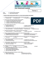 Soal Tematik Kelas 6 SD Tema 2 Subtema 2 Bekerja Sama Mencapai Tujuan Dan Kunci Jawaban