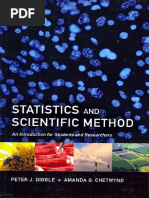 Statistics and Scientific Method An Introduction For Students and Researchers