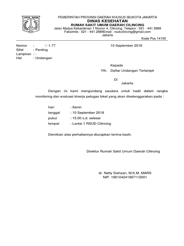 940 Koleksi Contoh Undangan Evaluasi Kinerja Gratis Terbaik