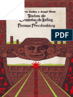 Roberto Godoy y Ángel Olmo (Eds.) - Textos de Cronistas de Indias y Poemas Precolombinos PDF