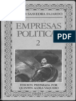 Saavedra Fajardo - Empresas Políticas II PDF