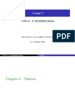 LangageC Tableaux PDF