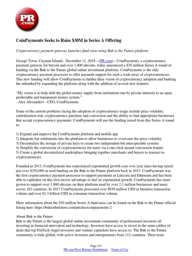 Crypto Payment Gateway Expands | PDF | Cryptocurrency | Bitcoin