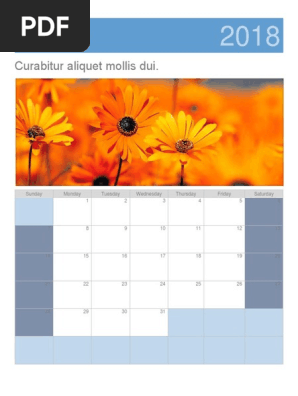 Editable Calendar