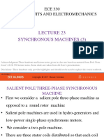 Synchronous Machines (3) : ECE 330 Power Circuits and Electromechanics