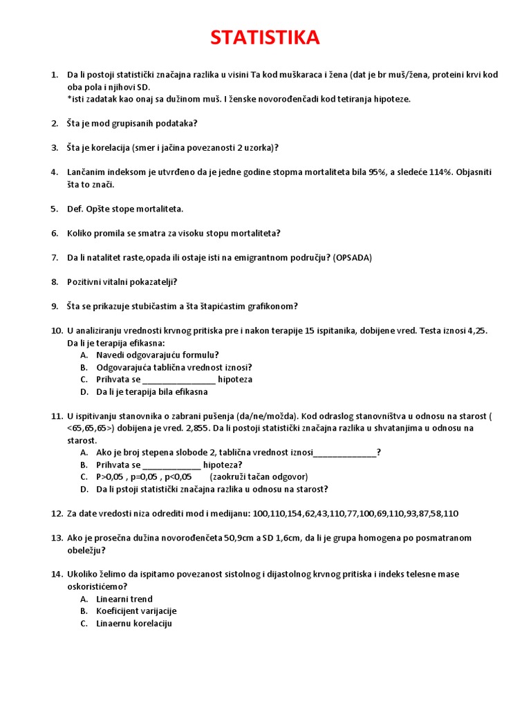 Statistika | PDF
