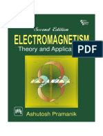 Ashutosh Pramanik - Electromagnetism - Theory and Applications PDF