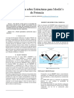 Estructuras para Mosfet's Verticales