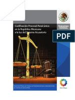 Codificacion Procesal Penal Unica en La Republica Mexicana a La Luz Del Sistema Acusatorio. Eduardo Ferrer Ruben Sanchez