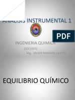 Tema 3.1 Equilibrio Químico