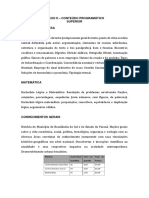 Conhecimentos Portugues Matematica e Gerais