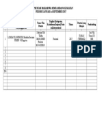 Data Prestasi Mahasiswa Semua Bidang Kegiatan Periode Januari S.D September 2017