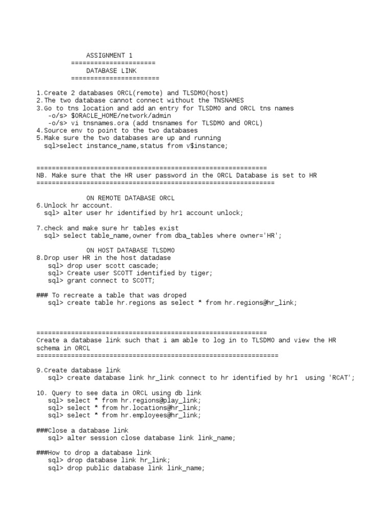 Db2 Scripts | Download Free PDF | Oracle Database | Oracle Corporation