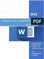 Portada Inicial de Word