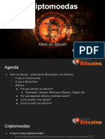 Escola Bitcoins Relatório sobre Criptomoedas