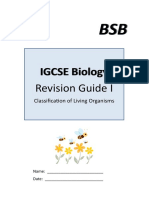 Revision Guide Biology I