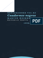 Cuadernos Negros (1938-1939) Reflexiones VII - XI PDF