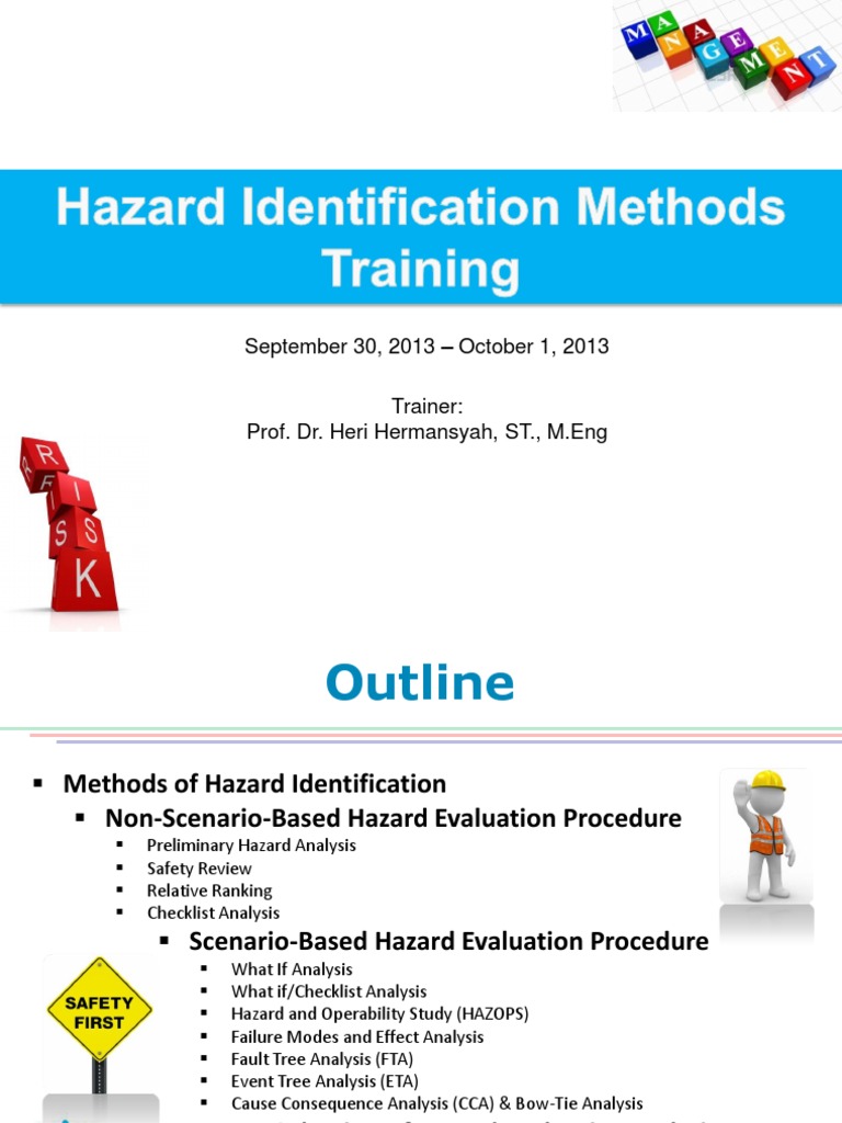 2HAZARD IDENTIFICATION METHODS Finish PDF PDF Hazards Evaluation