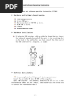 UT240 Interface and Software Operating Instructions