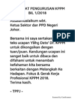 Ucapan KPPM PDF