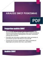 Analisis Swot Puskesmas Ba.5