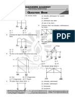 Determinacy and Indeterminacy Questions for Structural Engineering Exam