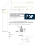 Calculator For Stiffness and Compliance of Lamina 90