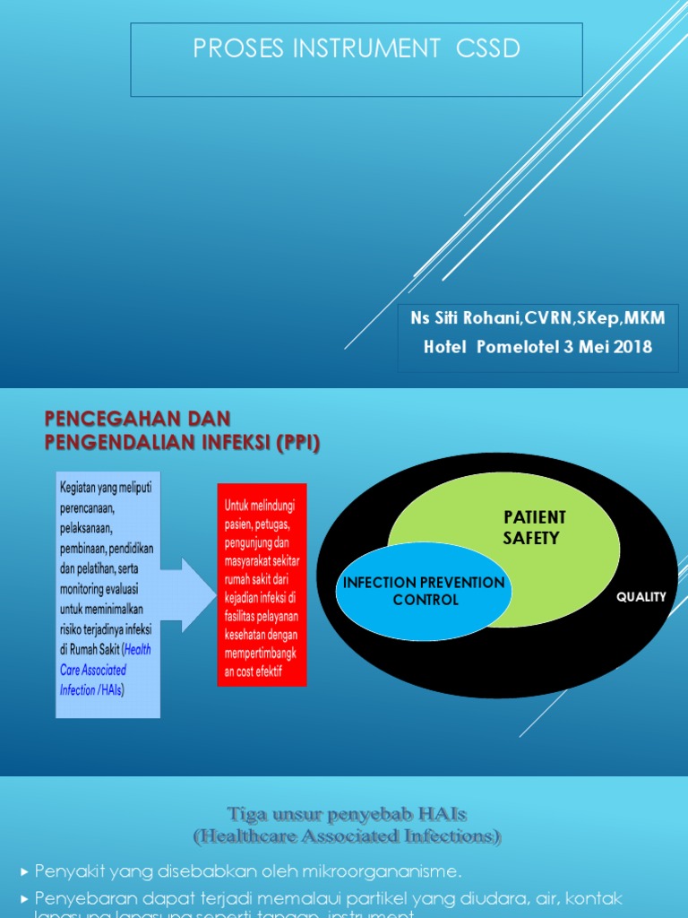 CSSD | PDF | Kesehatan Holistik | Sains & Matematika