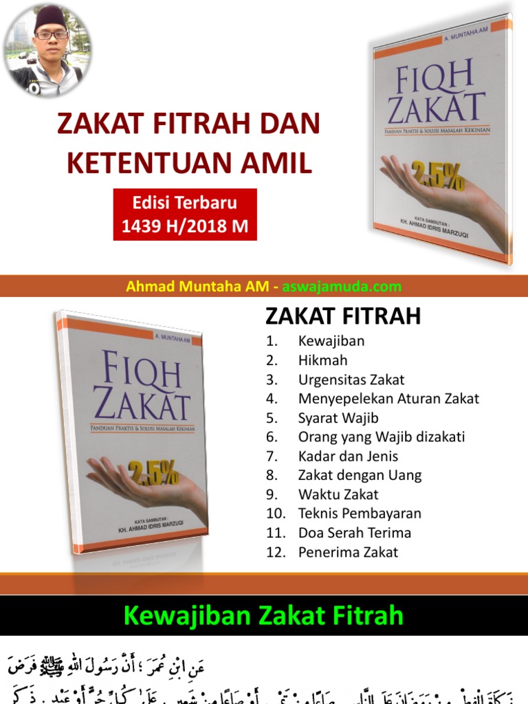Zakat Fitrah Dan Problematika Amil 2018