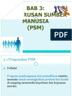 Bab 3 - Pengurusan Sumber Manusia - 2018