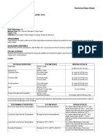 Brady B 540 Crepe Paper Masking Tape: Technical Data Sheet