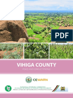 Vihiga County Peace and Conflict Profile