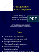 Pelvic Ring Injuries: Definitive Management: James C. Krieg, MD