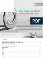 Macquarie - India Consumer Sector - Shifting To Higher Orbit of Growth - Aug 2018