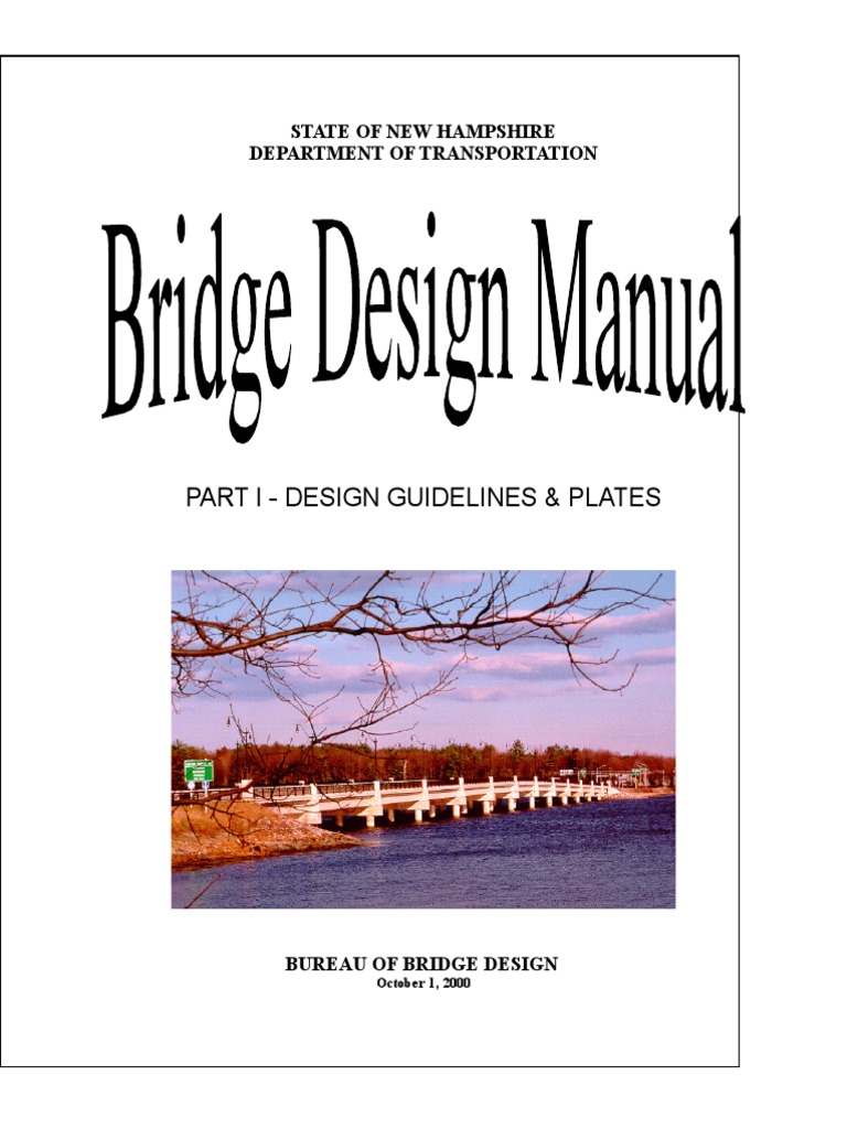 NHDOT Bridge Design Guidelines | PDF | Structural Steel | Bridge