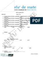 Concursul Profu de Mate Editia I Etapa I Clasa A VI-a PDF