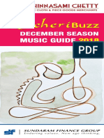 KutcheriBuzz December Season Music Guide 2018